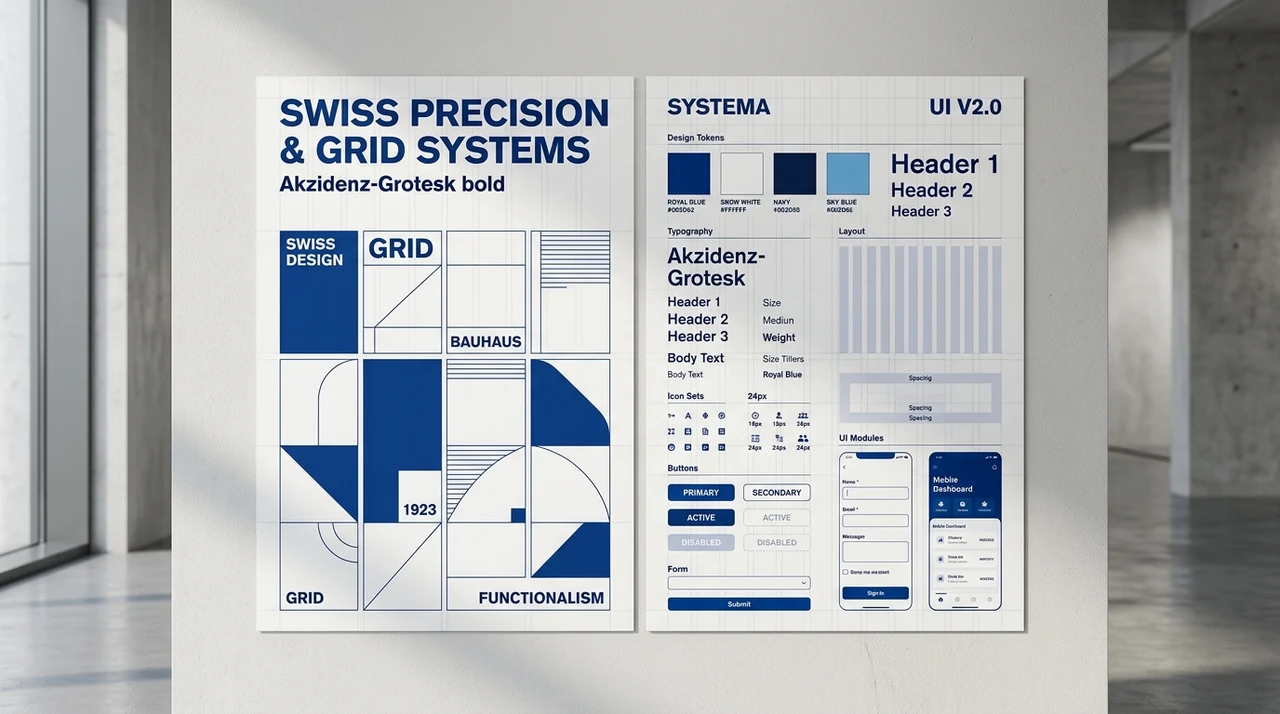 Swiss Precision & Grid System Layout